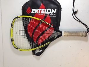 EKTELON POWER RING FREAK RACQUETBALL RACQUET 105" OVERSIZE POWER LVL 1000, COVER
