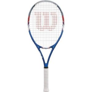 wilson tennis  racquet racket  us open  junior graphite  grip titanium new blue