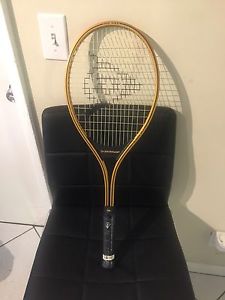 Vintage Dunlop Mid Gold John McEnroe Tennis Racquet Never Been Used!