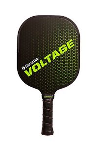 Gamma Voltage Graphite Pickleball Paddle 7.6 oz  touch and durability Green