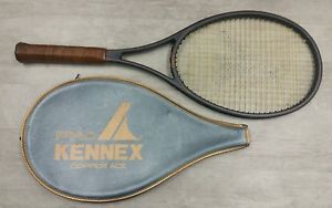 Vintage Pro Kennex Copper Ace Mid-Size Tennis Racquet w/4 5/8" Grip & Head Cover