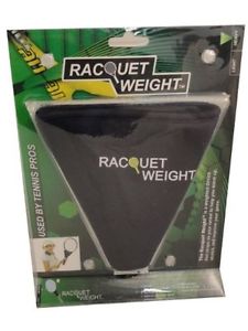 Unique Black Tennis Racquet Weight Training Aid - Heavy 8 oz