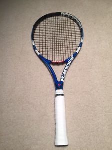 Babolat Pure Drive GT 4 5/8 with RPM Blast String 17G