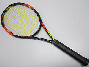WILSON BURN 95 TENNIS RACQUET (4 3/8) CLUB DEMO!!! BABOLAT PRO HURRICANE POLY