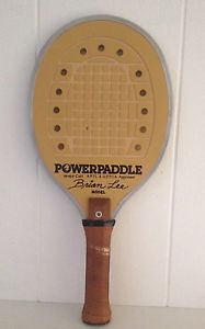 PowerPaddle Brian Lee Paddleball Beach Tennis Racquet Venice CA Balmforth Handle