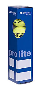 TRETORN Pro Lite 3 x 4 pack de pelotas 12 bolas no Suavizante Núcleo De La Bola