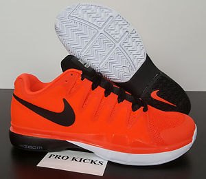 NIKE AIR ZOOM VAPOR 9.5 TOUR ROGER FEDERER TOTAL CRIMSON 631458-802 (SIZE 8.5)