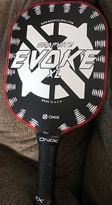 ONIX GRAPHITE EVOKE XL PICKLEBALL PADDLE - WHITE