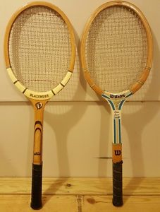 Vintage Tennis Rackets - Slazerenger  Diplomat - Wilson