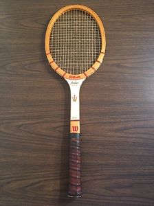 Vintage Wilson The Jack Kramer Autograph Tennis Racquet Ligh 4 1/2 Speed Flex