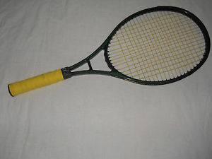 PRINCE ORIGINAL GRAPHITE SERIES 110 OVERSIZE POG ONE GREEN STRIPE TENNIS RACQUET