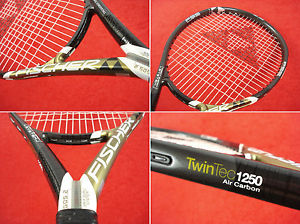 Fischer TwinTec 1250 Air Carbon Tennis Racquet GDS 2 118 SQ IN 4 3/8