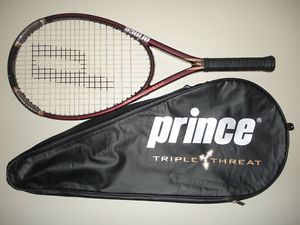 PRINCE TT TRIPLE THREAT VIPER OS 115 TENNIS RACQUET  4 3/8  (NEW STRINGS)