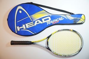 HEAD RADICAL TOUR MIDPLUS TWINTUBE ANDRE AGASSI TENNIS RACKET 4 3/8 EU3 L3