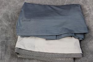 Lot of 2 Bolle tennis skirts gray/charcoal gray size S