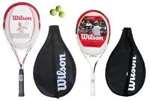 Wilson Federer Familiar Tenis Juego para Padres & Infantil con 3 Pelotas Tenis