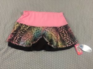 LUCKY IN LOVE TENNIS SKORT SKIRT Girl's L (14)