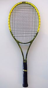 Prince Rebel Team 95 EXO3 4 5/8 grip Tennis Racquet Strung Yellow Black