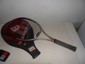 Wilson Pete Titanium 2 tennis racquet used