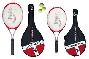 Browning Energía Adulto & Infantil Juego De Tenis Con Fundas & Pelotas Tenis