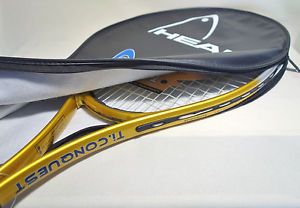 Head Ti. Conquest Tennis Racket Titanium Extralong Supersize #1 on Pro Tour New!