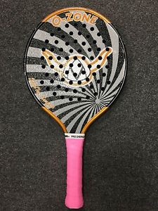 Viking O Zone 4 1/4 Platform Tennis Paddle (racket padel spintex spin tex orange