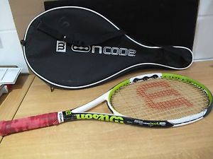 wilson pro open 26 tennis racquet  ncode