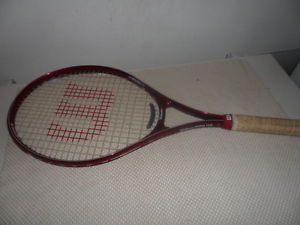 Wilson Super High Beam Aerodynamic 110 tennis racquet used