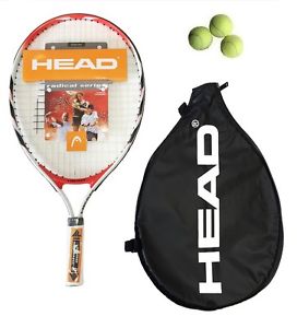 Head Radical 21" Raqueta De Tenis Junior + 3 Pelotas De Tenis