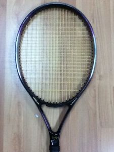 DUNLOP SUPER REVELATION 108 OVERSIZE Tennis Racquet STRUNG 4-3/8 NICE FREE SHIP