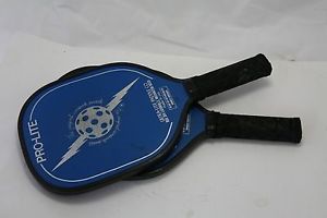 Pro-Lite Medium Weight Pickleball Paddle Blue Vintage set of 2