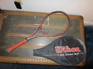 Wilson Jack Kramer Staff Midsize  - Grip 4 3/8" Original Leather