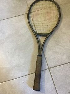 Vintage Bard Graff Fire Tennis Racquet 4 3/8 Grip Mid Plus Graphite Composite