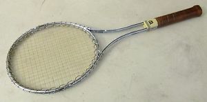 Wilson T2000 Steel Double Tube Tennis Racquet w/ Zippered Cover
