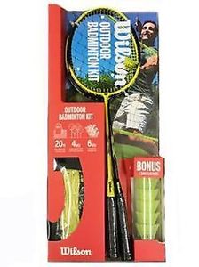 Wilson Calidad Premium Jugador 4 ( Preparado En Caja ) Bádminton Juego