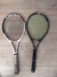 Djokovic head racket prince Bryan bros. racket - both GOOD!