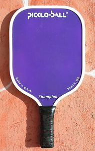 PICKLE BALL CHAMPION PURPLE PADDLE SEATTLE WA USA - L@@K - NICE