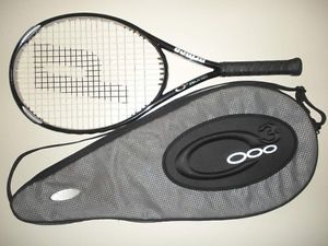 PRINCE O3 SILVER OS 118 TENNIS RACQUET  4 3/8   27.75"