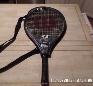 Wilson Titanium Rak Attak 23 Tennis Racquet w/ Cover Excellent Condition