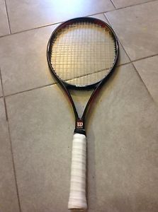 Nice! Wilson Pro Staff Classic 6.1 Si 95 Tennis Racquet 4 1/2 Mid