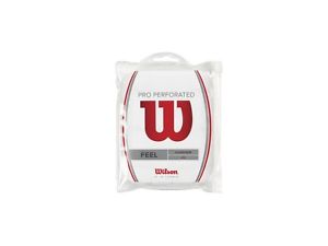Wilson Pro Overgrip Perforated 12 Pack White (52714D)