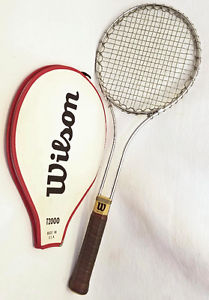 Vintage Wilson T2000 Tennis Racquet with Cover
