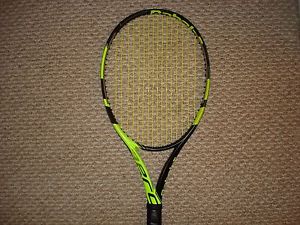 Babolat Pure Aero Tennis Racquet 4 3/8 Nadal Hybrid Strings