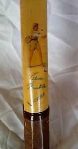 Vintage Wilson Tennis Racket Racquet Alice Marble Invincible Wood Frame Graphic