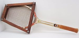 VINTAGE ROD LAVER PROFESSIONAL MODEL WOOD TENNIS RACKET #2