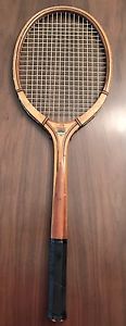 Vintage Cortland Sterling Wooden Tennis Racquet