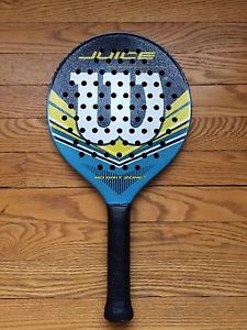 Wilson Juice Platform Tennis Paddle / Racquet 4 1/4