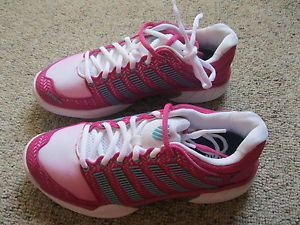 K-SWISS "HYPERCOURT EXPRESS" WOMENS SZ 9 1/2 MED., BRAND NEW, NO BOX & FREE SHIP