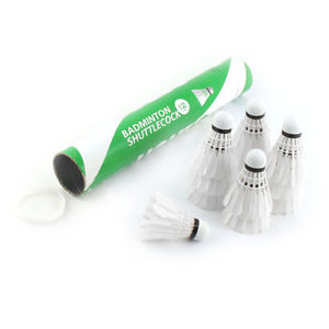 Outdoor Sports Foam Head Gym Training Ball Badminton Shuttlecocks White 12 Pcs