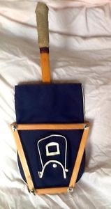 Vintage Wilson Tennis Racket Used By Don Budge Tournament Autograph Frame Cover